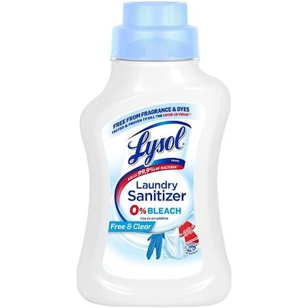 Reckitt Benckiser Laundry Sanitizer, Free and Clear, 41 fl. oz., Multi RAC99621